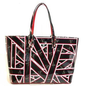 AUTHENTIC CHRISTIAN LOUBOUTIN Spike studs Cabata Hand Bag Tote Bag